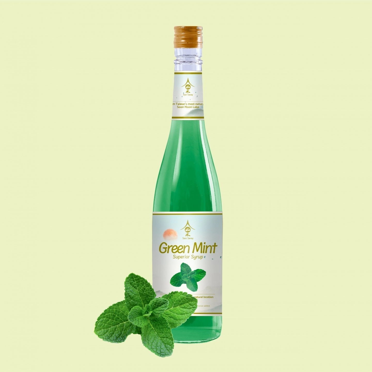 山水 綠薄荷果露 