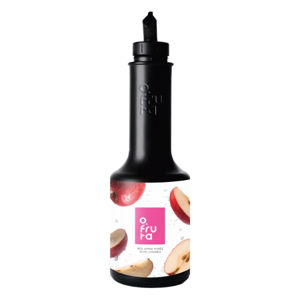 Ofruta紅蘋果果粒漿